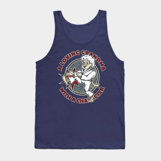 Grandma with a character Tank Top